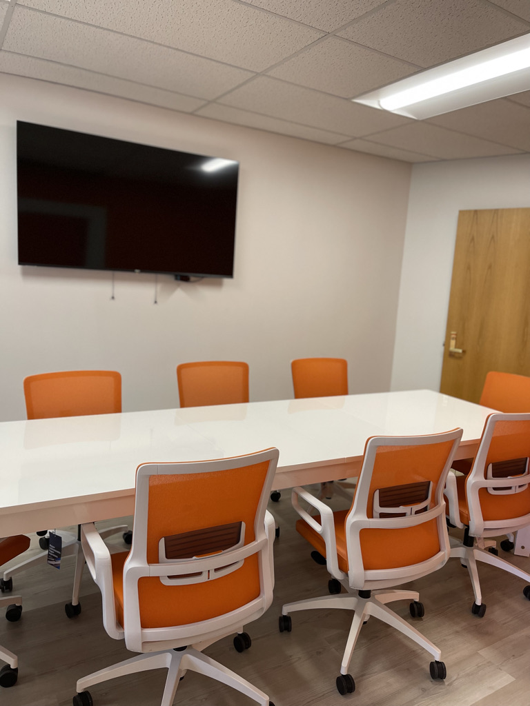 Completed Construction of Office Meeting Room